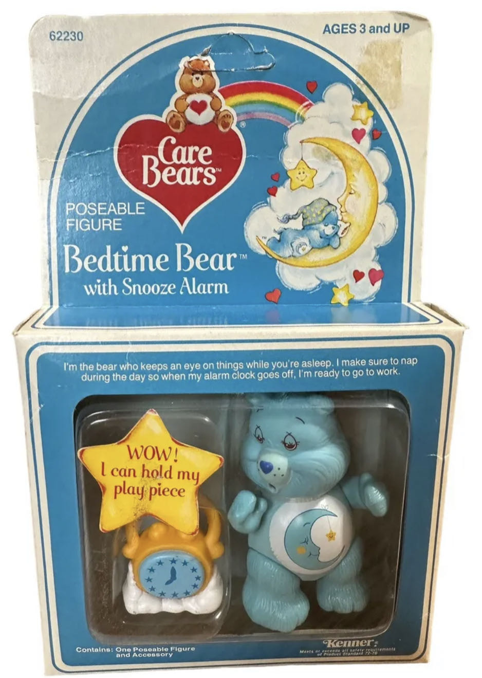 Care Bears: Bedtime Bear - Kenner action figure collectible - Main Image 3
