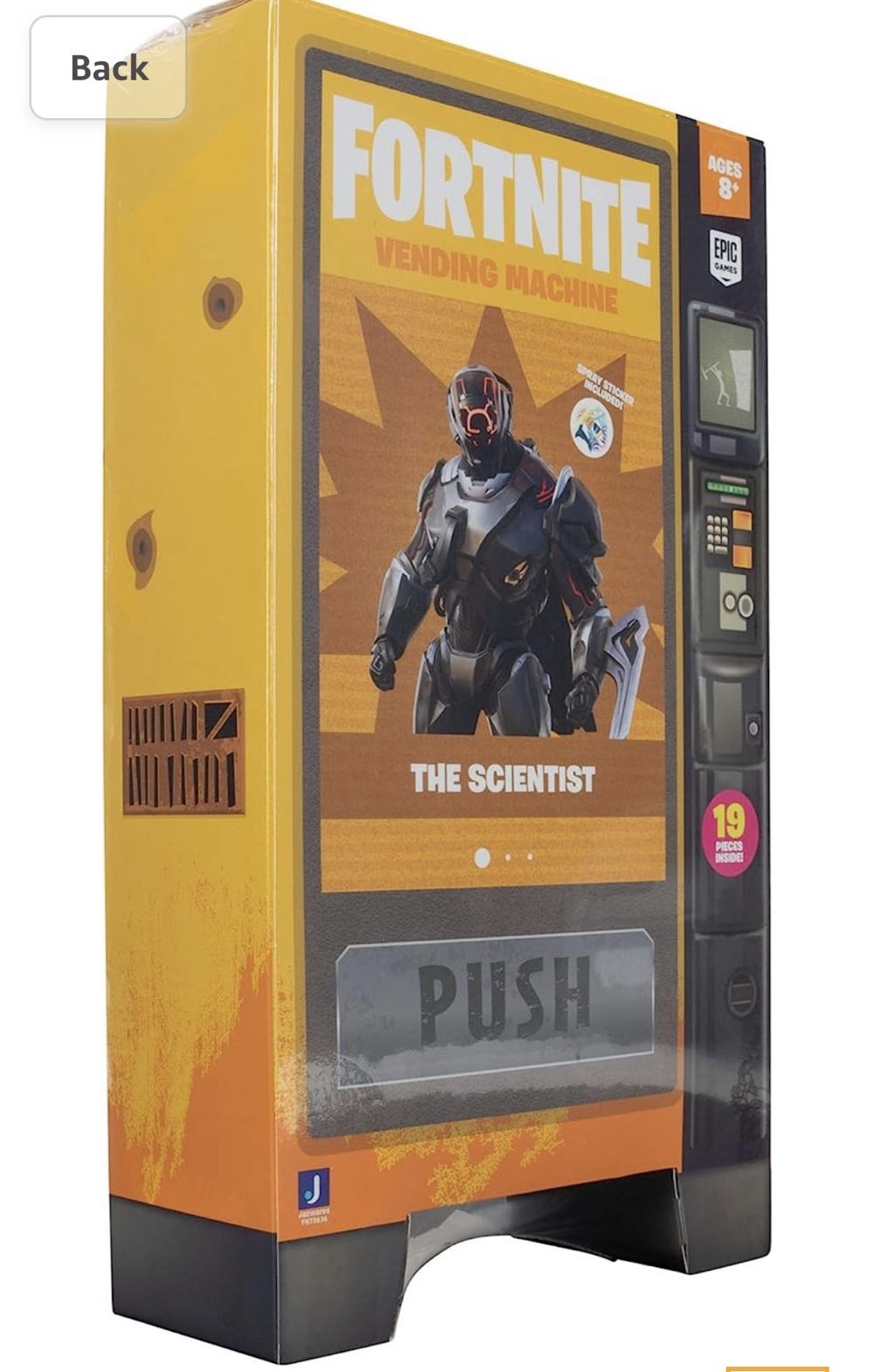 Fortnite: The Scientist - Jazwares (Fortnite Vending Machine) action figure collectible - Main Image 2