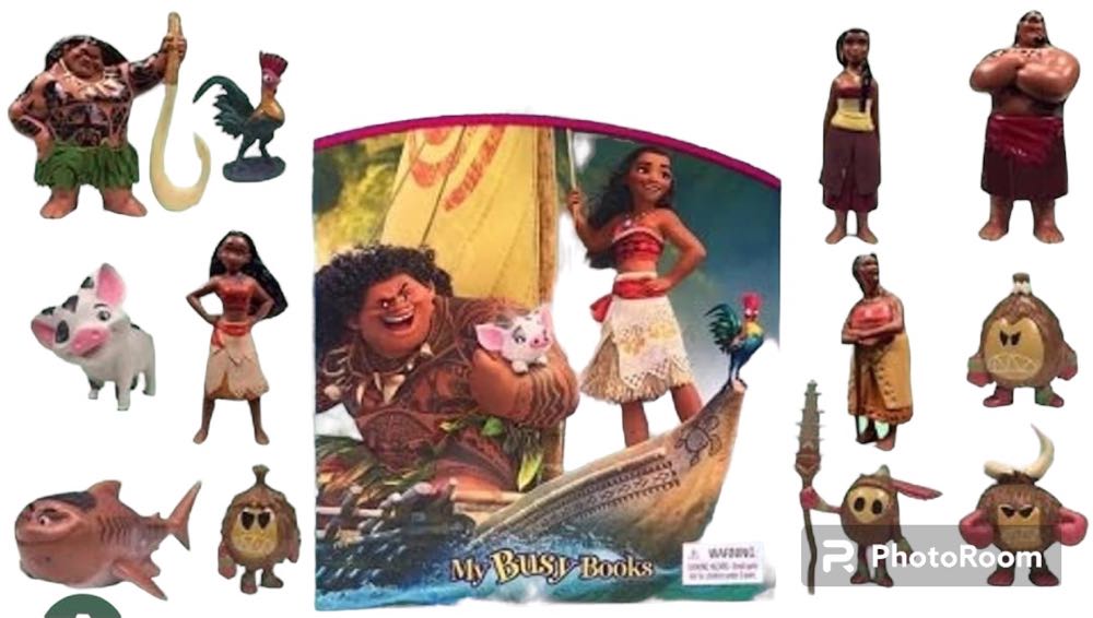 Moana: Kakamora  (Moana My Busy Book) action figure collectible - Main Image 2