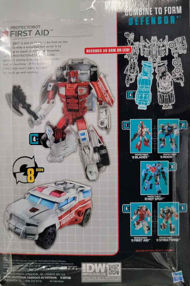 First Aid Defensor Protectobot 4/5 - Hasbro (Combiner Wars) action figure collectible - Main Image 3