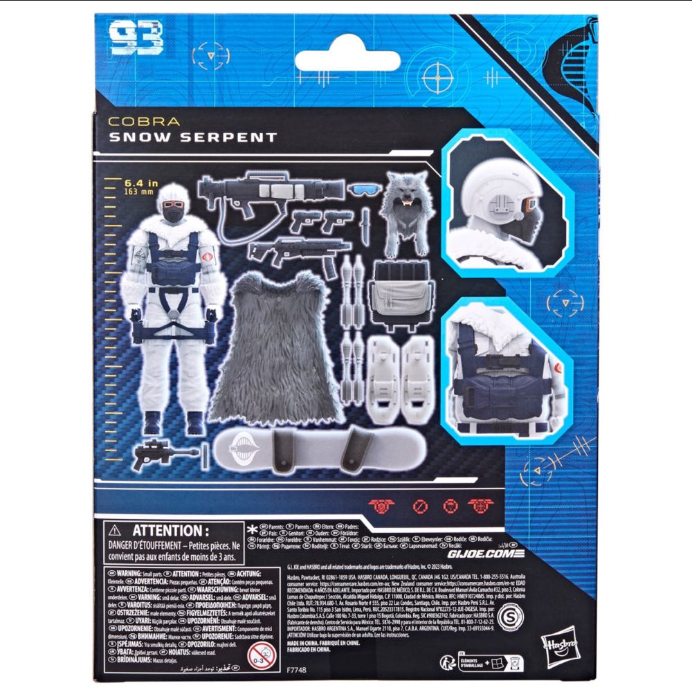 Cobra Snow Serpent - Hasbro (Deluxe) action figure collectible - Main Image 2