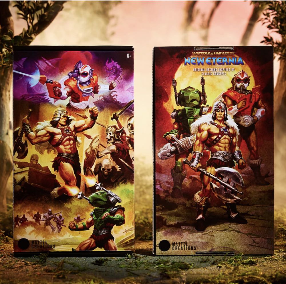 Vykron - Mattel (Masters of the Universe: New Eternia) action figure collectible [Barcode 194735111572] - Main Image 2