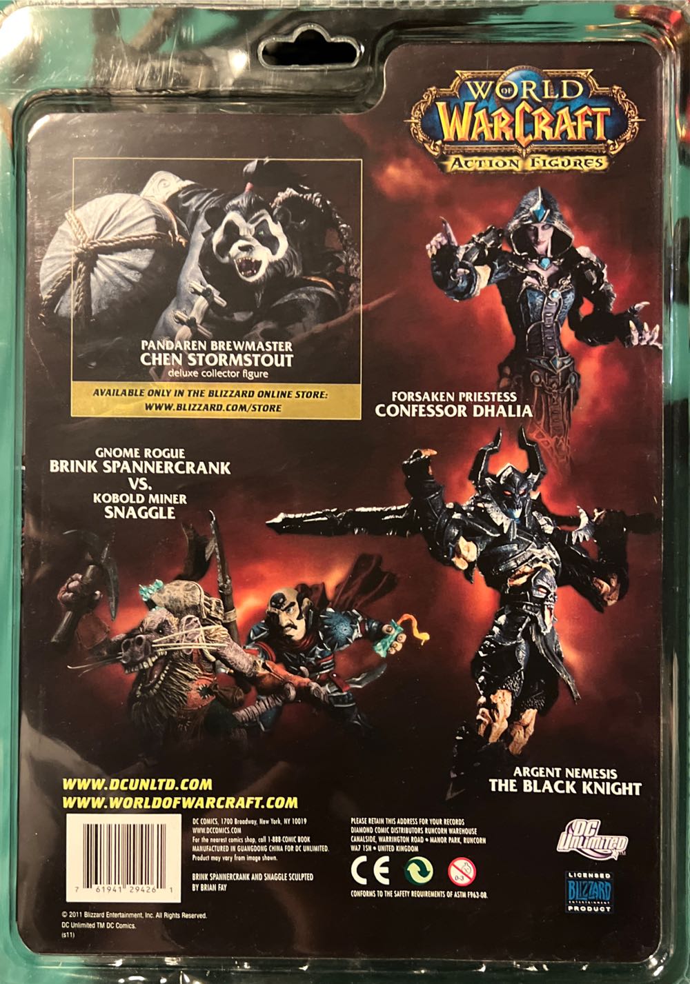 Dc Comics World Of Warcraft Series 8 Action Figure Brink Spannercrank & Snaggle  action figure collectible [Barcode 761941294261] - Main Image 4