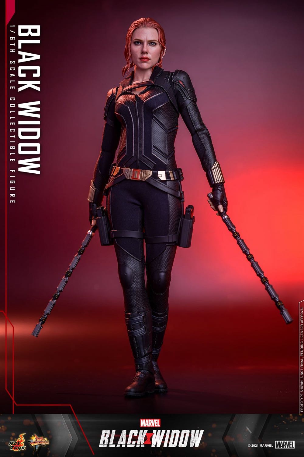 Hot Toys Black Widow (2021) - Hot Toys (Marvel’s Black Widow) action figure collectible [Barcode 4895228608390] - Main Image 3