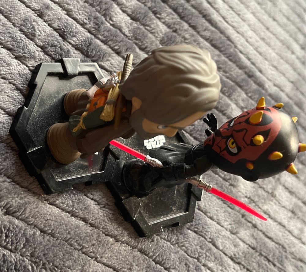 POP: Luke Skywalker / Darth Maul Small (Funko)  action figure collectible - Main Image 2