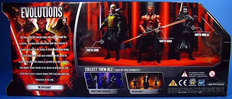Star Wars: Darth Maul (Sith Legacy) - Hasbro (Star Wars Evolutions) action figure collectible - Main Image 3
