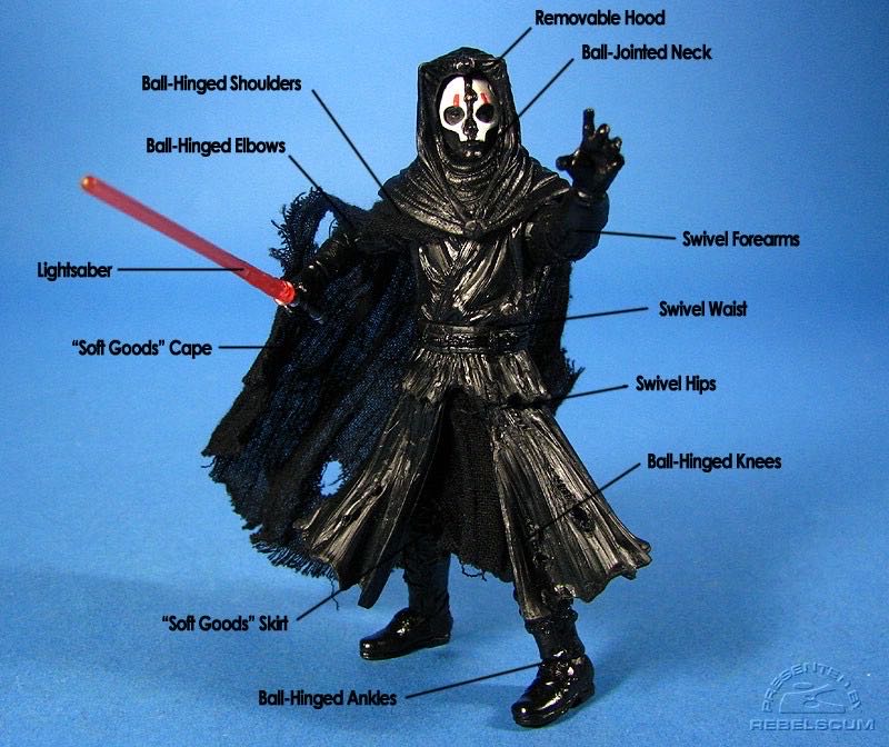 Star Wars: Darth Nihilus (Sith Legacy) - Hasbro (Star Wars Evolutions) action figure collectible - Main Image 2