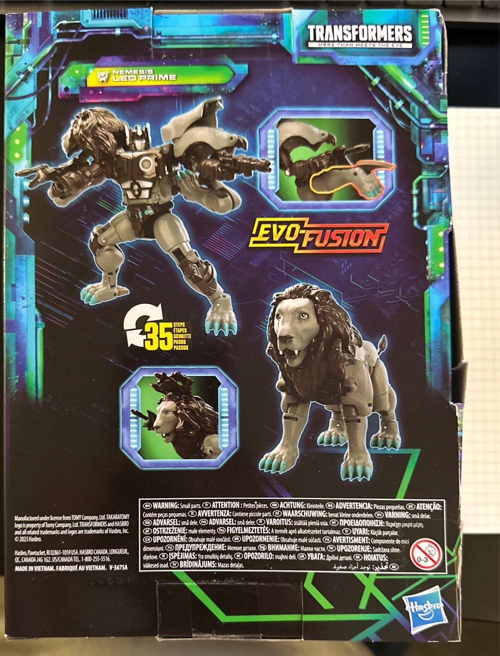 Transformers Legacy Evolution - Nemesis Leo Prime - Hasbro (Transformers: Legacy Evolution) action figure collectible [Barcode 5010996149657] - Main Image 3