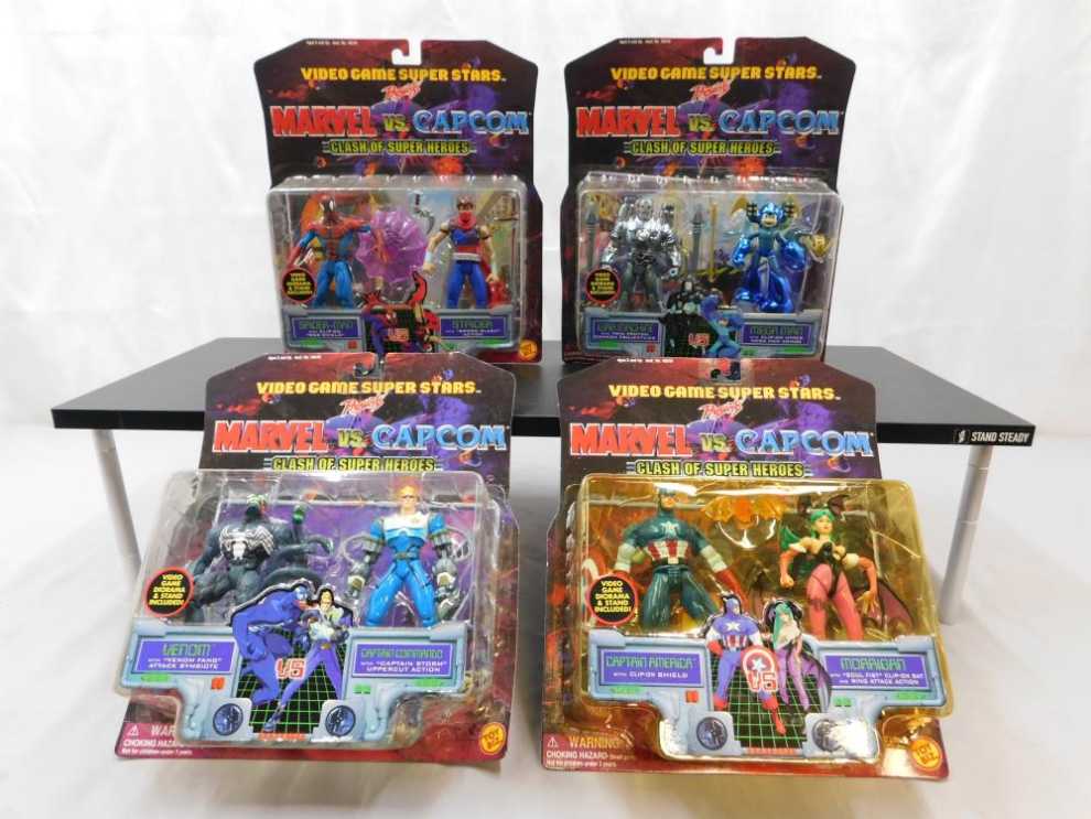 Toybiz Marvel Vs Capcom Venom VS Captain Commando Action Figure RARE   action figure collectible [Barcode 035112482475] - Main Image 4