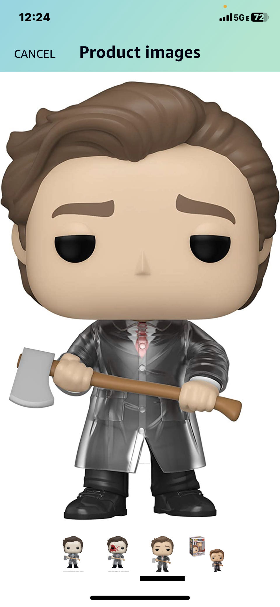 Patrick Bateman  - Funko Pop (Murderer) action figure collectible - Main Image 2