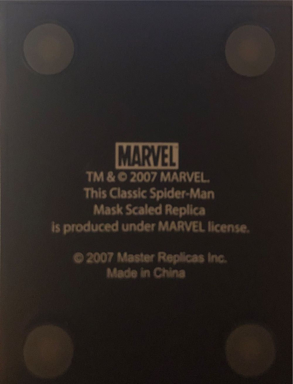 Classic Spider-Man Mask Replica  action figure collectible - Main Image 3