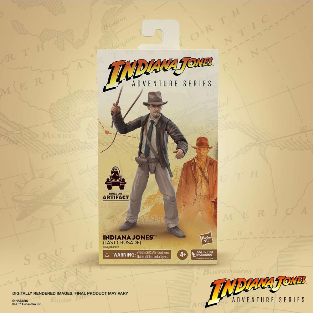 Indiana Jones - Hasbro (The Last Crusade) action figure collectible - Main Image 1