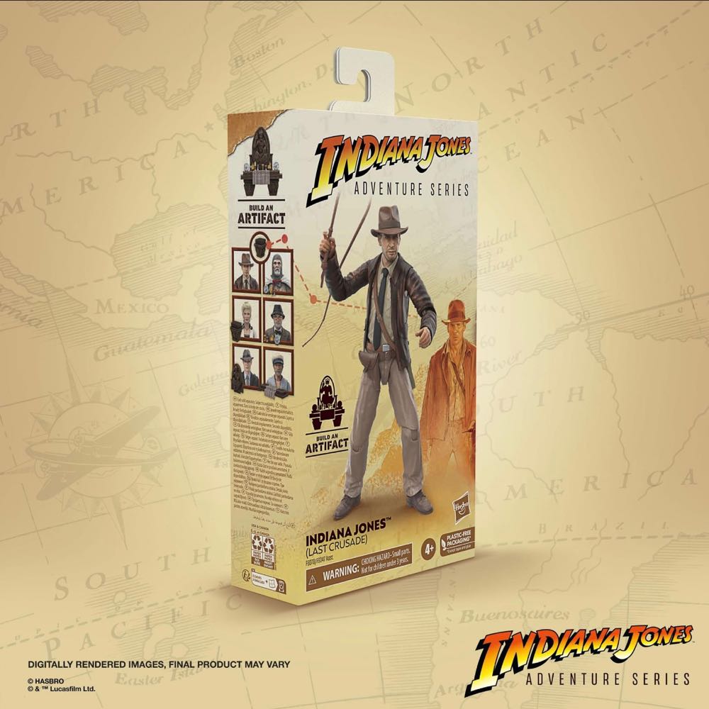 Indiana Jones - Hasbro (The Last Crusade) action figure collectible - Main Image 2