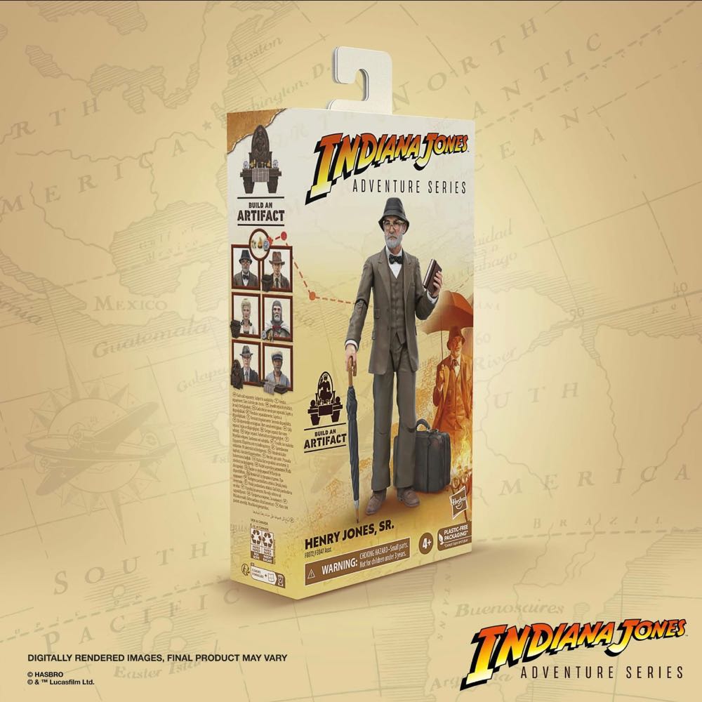 Henry Jones, Sr - Hasbro (The Last Crusade) action figure collectible - Main Image 2
