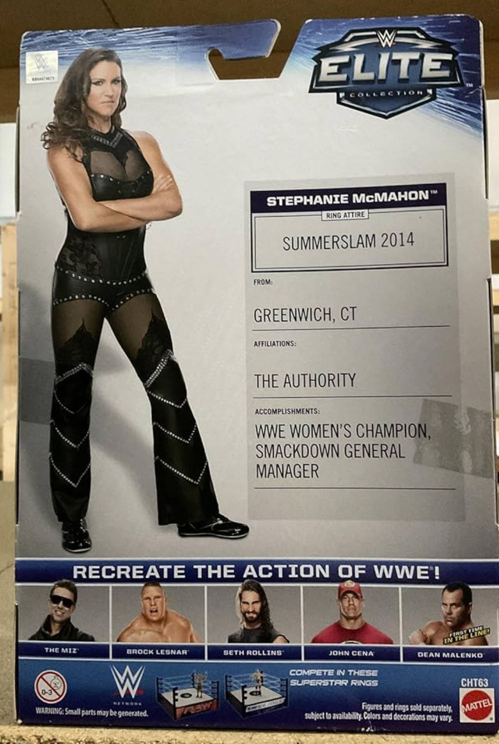 Stephanie McMahon - WWE Mattel (WWE Elite Series 37 (2015)) action figure collectible - Main Image 2
