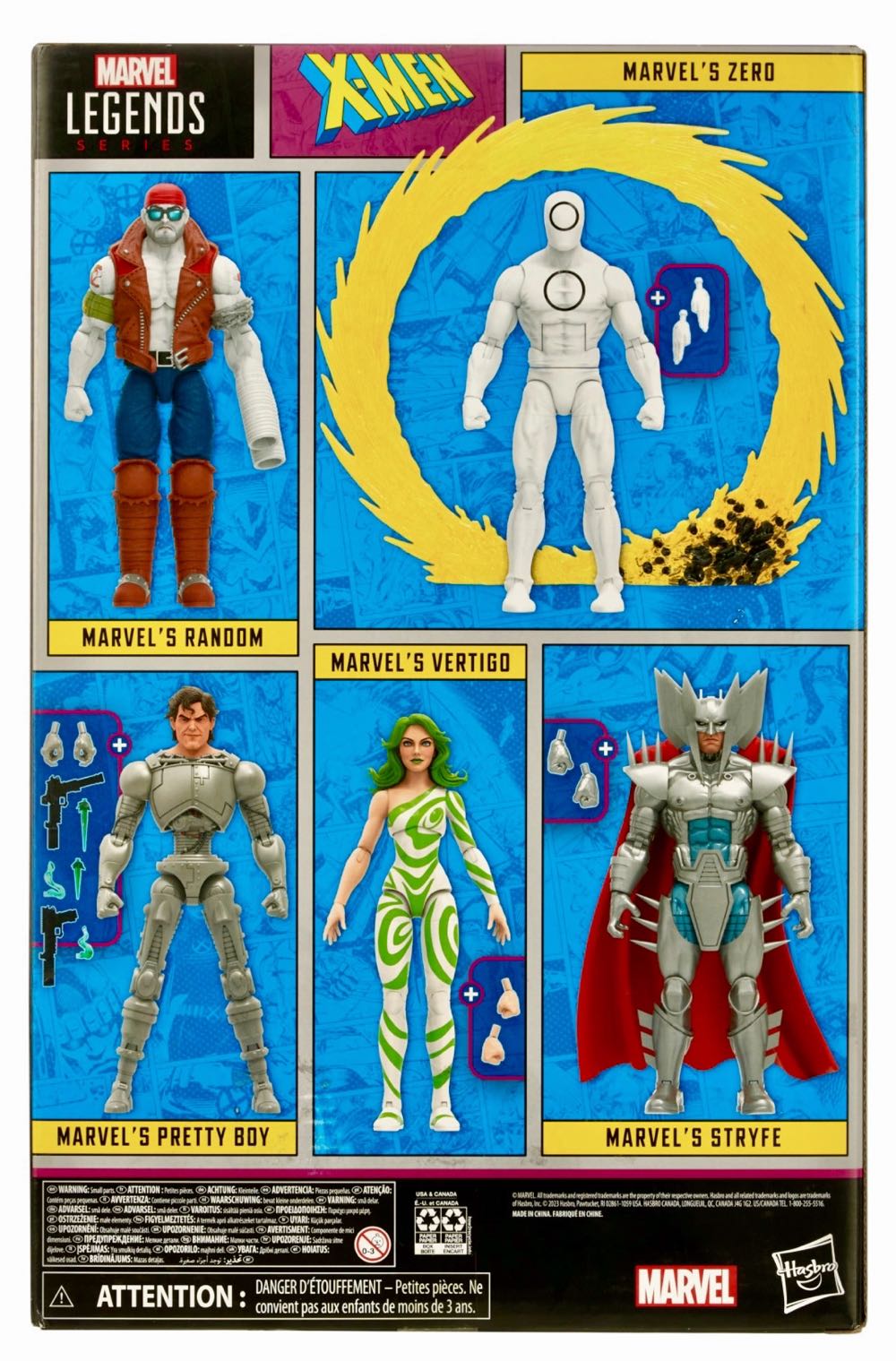 Marvel Legends X-Men Villains Box Set (60th Anniversary Series) - Hasbro (Marvel Legends X Men) action figure collectible - Main Image 2