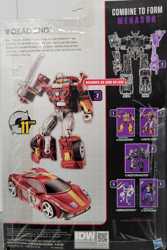 Dead End Menasor Stunticon 2/5 - Hasbro (Combiner Wars) action figure collectible - Main Image 3