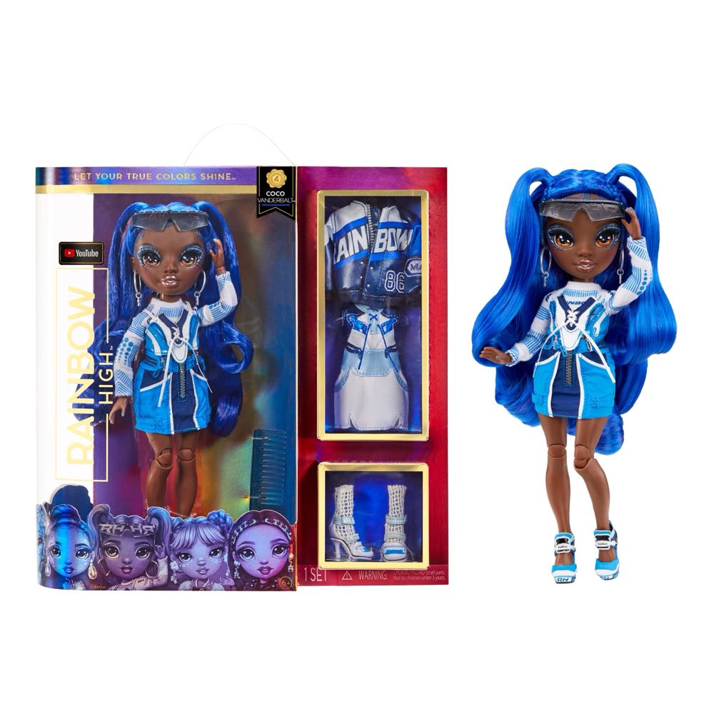 Coco Vanderbalt - MGA Entertainment (Rainbow High) action figure collectible [Barcode 035051578321] - Main Image 4