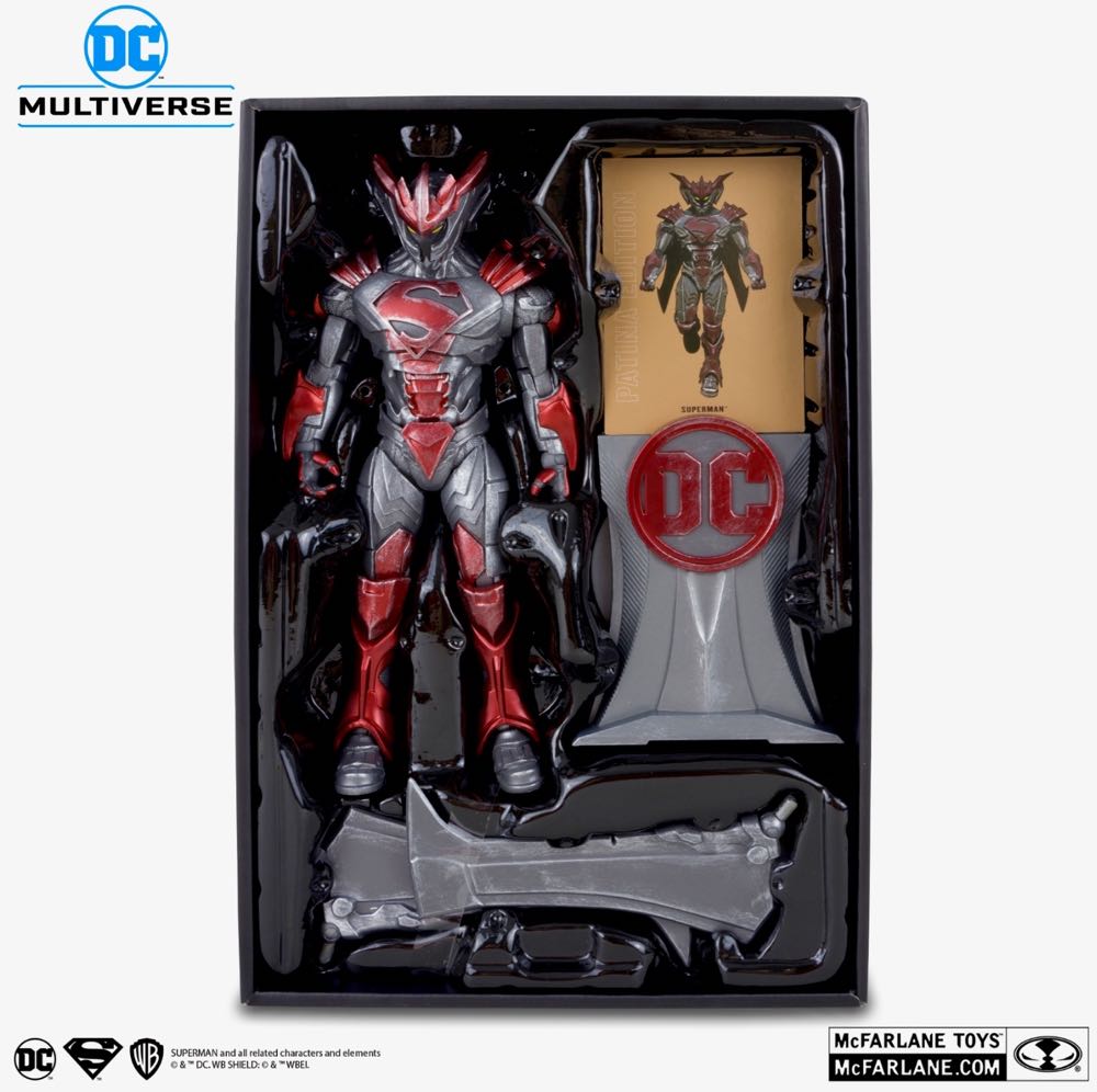 DC Multiverse Series SUPERMAN UNCHAINED ARMOR PATINA VARIANT McFarlane Exclusive Limited Edition Boxed Figure Set - Mcfarlane (DC Multiverse) action figure collectible - Main Image 2