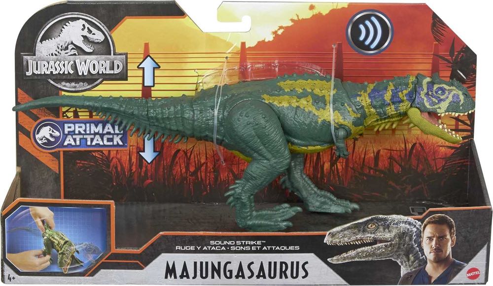 Jurassic World: Majungasaurus - Mattel action figure collectible - Main Image 2