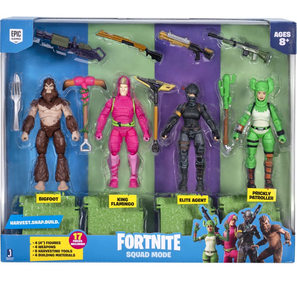 Fortnite: King flamingo - Jazwares (Fortnite: Squad Mode) action figure collectible - Main Image 2