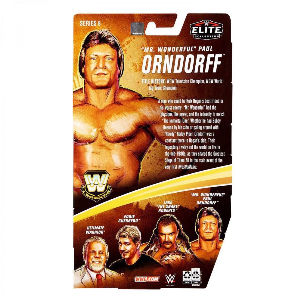 ‘Mr. Wonderful’ Paul Orndorff - Mattel - WWE (WWE - Legends) action figure collectible - Main Image 3