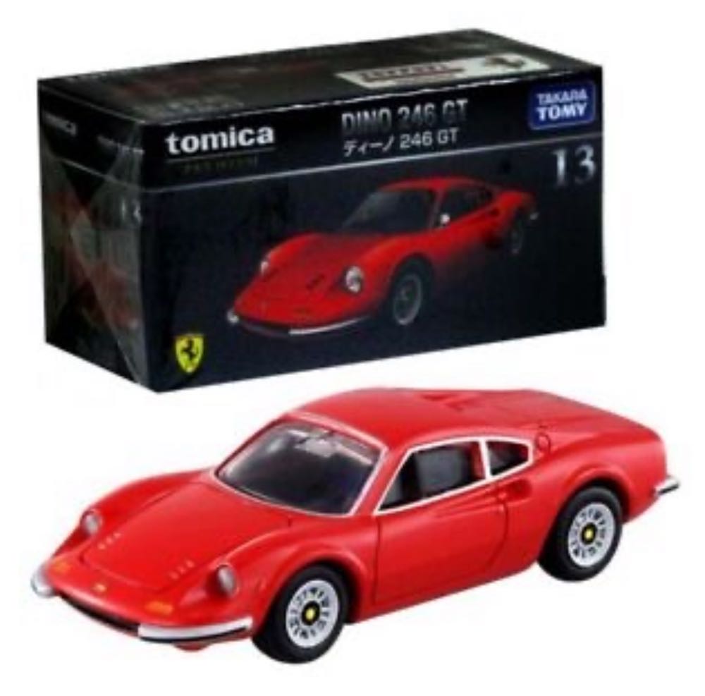 Ferrari Dino 246 GT - Tomica Premium (Original) action figure collectible [Barcode 4904810114215] - Main Image 2