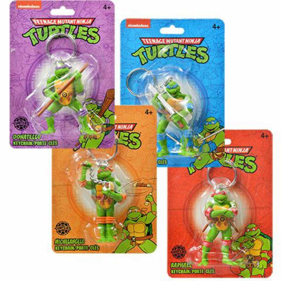 TMNT: Nickelodeon Teenage Mutant Ninja Turtles Keychain - Michelangelo - Nickelodeon (Teenage Mutant Ninja Turtles) action figure collectible - Main Image 2