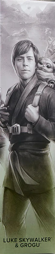 Luke Skywalker & Grogu - Hasbro (Star Wars: The Book Of Boba Fett) action figure collectible [Barcode 5010996154996] - Main Image 3