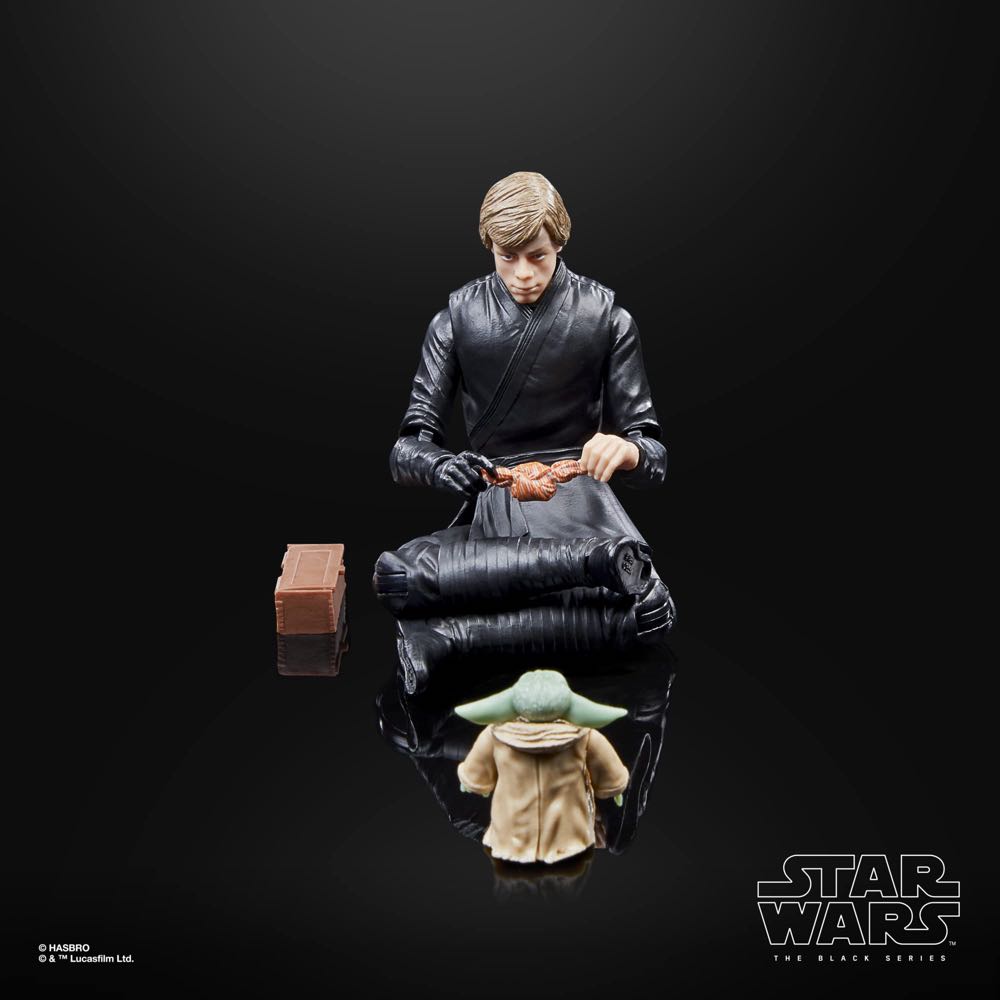 Luke Skywalker & Grogu - Hasbro (Star Wars: The Book Of Boba Fett) action figure collectible [Barcode 5010996154996] - Main Image 4