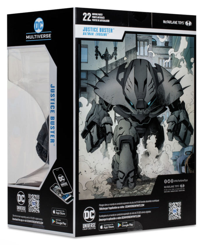 Batman Justice Buster - DC - BATMAN (Batman: Endgame) action figure collectible [Barcode 787926157475] - Main Image 2
