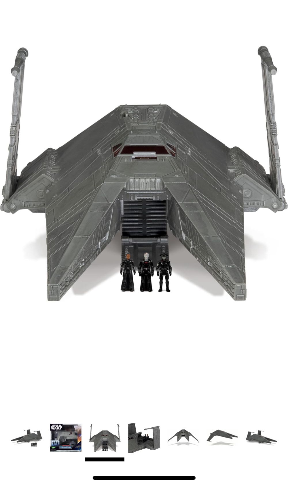 MG Squadron : #0066 Inquisitor Transport Scythe - Disney (Micro Galaxy Squadron) action figure collectible [Barcode 191726479468] - Main Image 3