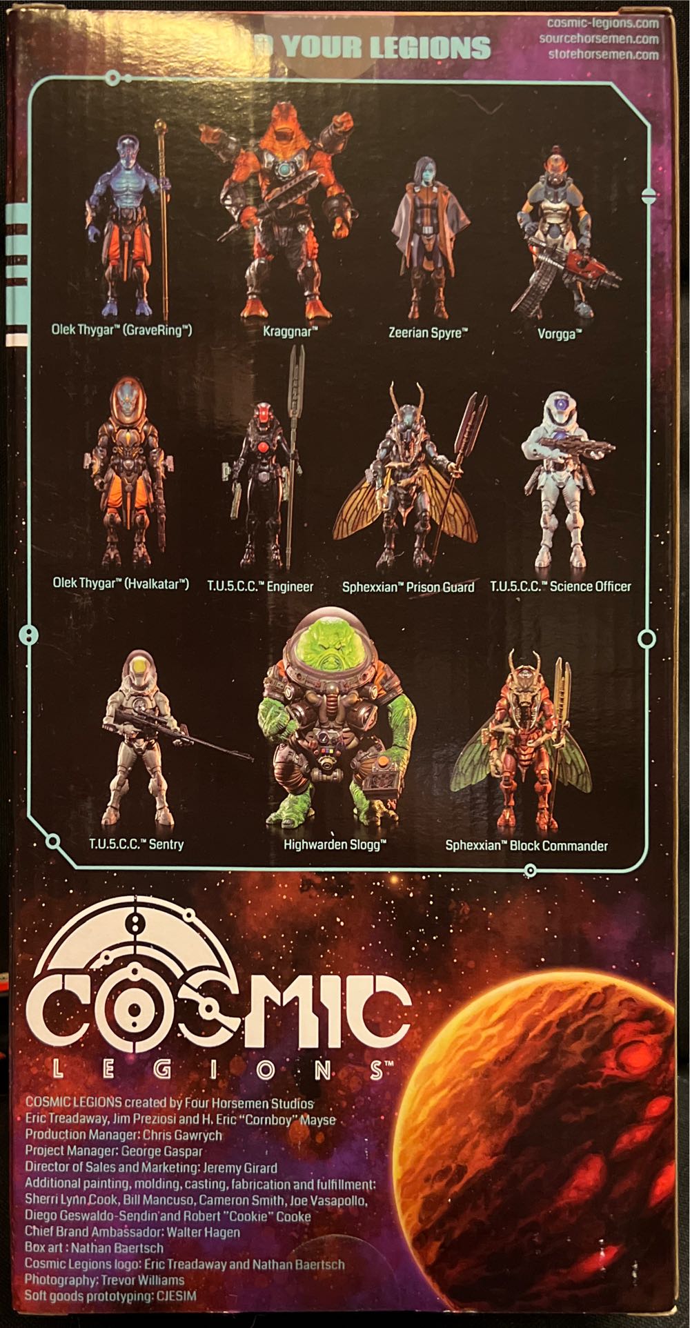 Vorgga - Four Horsemen Studios (Cosmic Legions) action figure collectible [Barcode 658580361426] - Main Image 4
