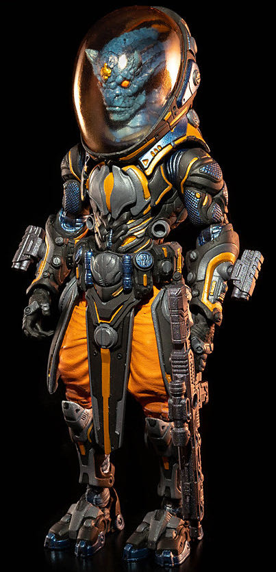 Olek Thygar : Hvalkatar - Four Horsemen (Cosmic Legions) (Cosmic Legions) action figure collectible [Barcode 658580361358] - Main Image 4