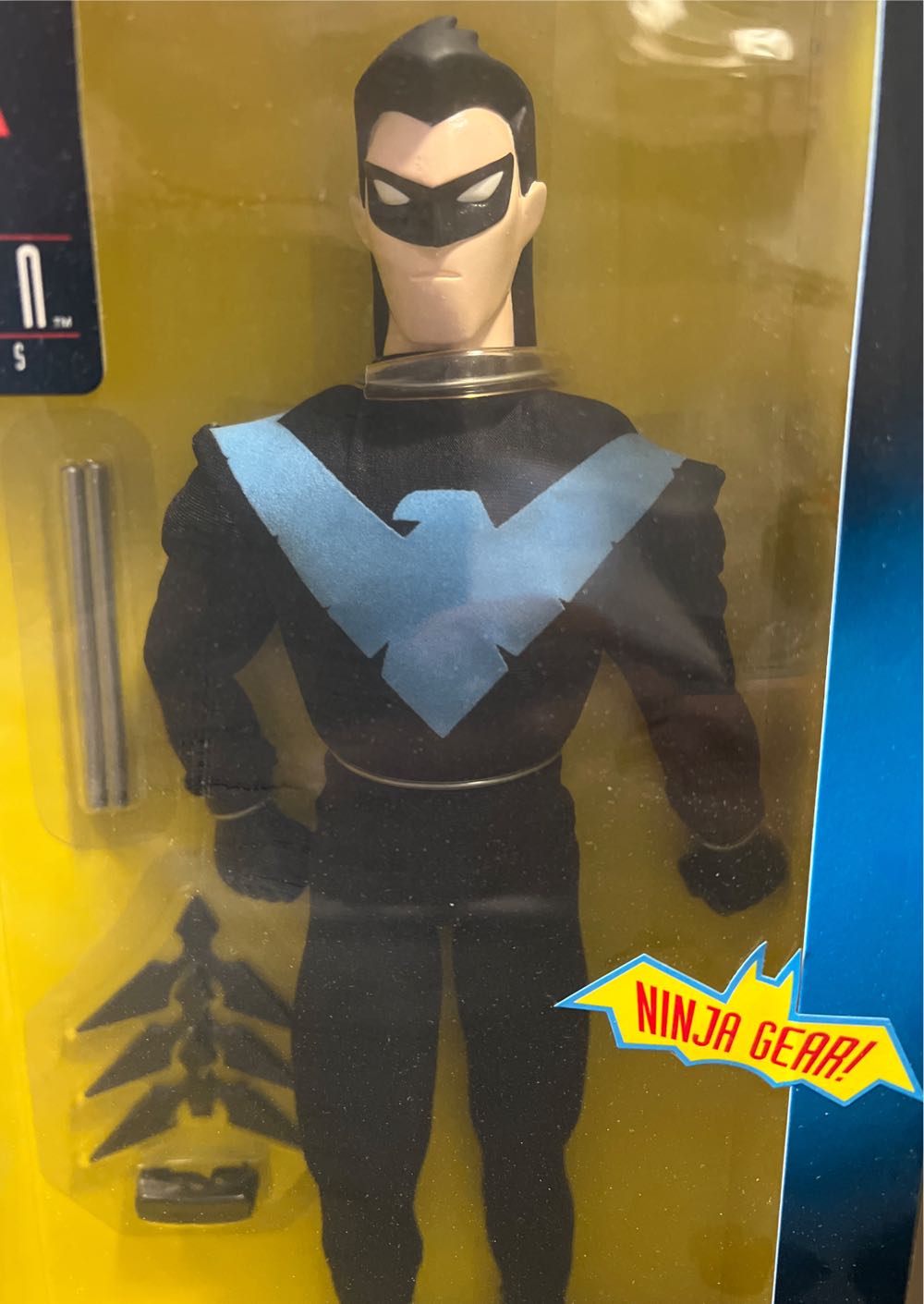 Batman TAS: Nightwing 12” - Kenner (The New Batman Adventures) action figure collectible [Barcode 076281289632] - Main Image 4