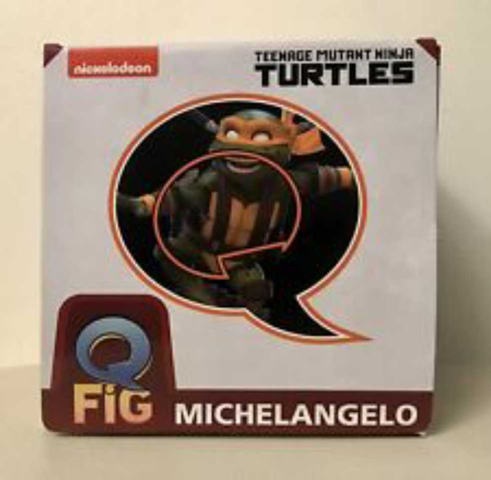 TMNT: Quantum Mechanix Teenage Mutant Ninja Turtles Q-Fig - Michelangelo (Loose) - Quantum Mechanix (Teenage Mutant Ninja Turtles) action figure collectible - Main Image 3
