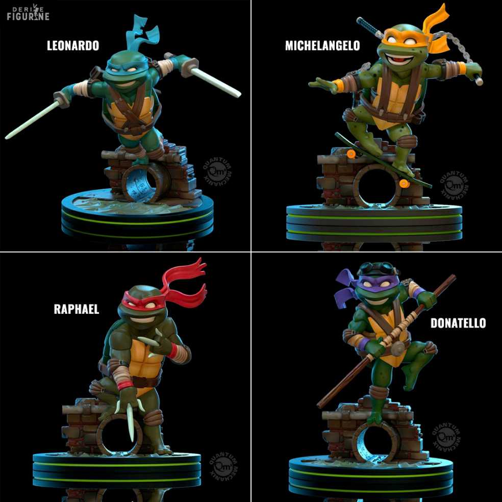 TMNT: Quantum Mechanix Teenage Mutant Ninja Turtles Q-Fig - Donatello (Loose) - Quantum Mechanix (Teenage Mutant Ninja Turtles) action figure collectible - Main Image 4