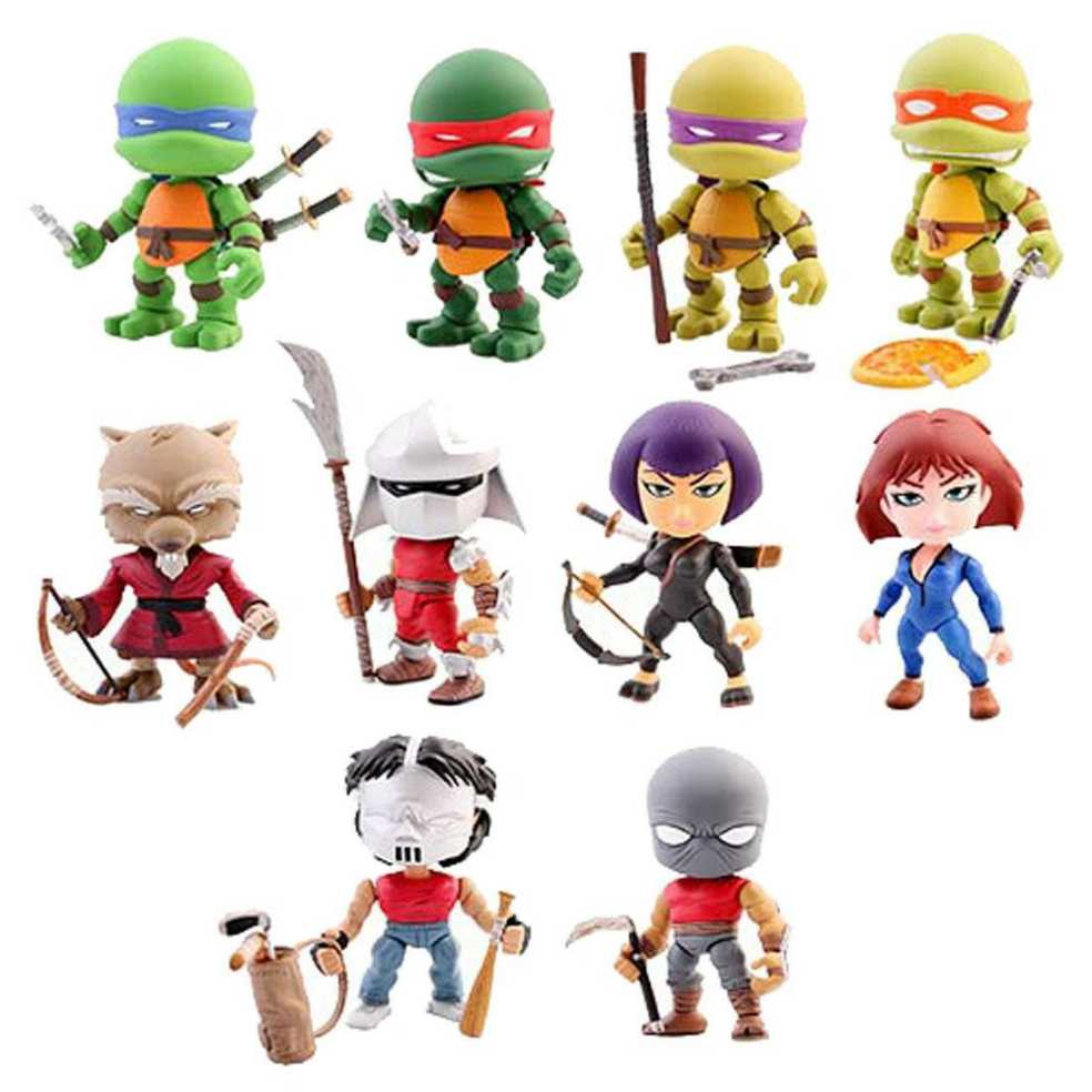 TMNT: Loyal Subjects Teenage Mutant Ninja Turtles Mystery Box Wave 1 - Foot Clan Red (Loose) - The Loyal Subjects (Teenage Mutant Ninja Turtles) action figure collectible - Main Image 3