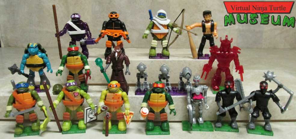 TMNT: Mega Construx Teenage Mutant Ninja Turtles Blind Bag Series 2 - Michelangelo (Loose) - Mega Construx (Teenage Mutant Ninja Turtles) action figure collectible - Main Image 2