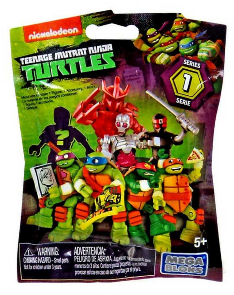 TMNT: Mega Construx Teenage Mutant Ninja Turtles Blind Bag Series 1 - Raphael (Loose) - Mega Construx (Teenage Mutant Ninja Turtles) action figure collectible - Main Image 3