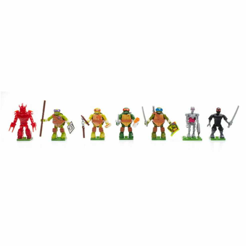 TMNT: Mega Construx Teenage Mutant Ninja Turtles Blind Bag Series 1 - Raphael (Loose) - Mega Construx (Teenage Mutant Ninja Turtles) action figure collectible - Main Image 4
