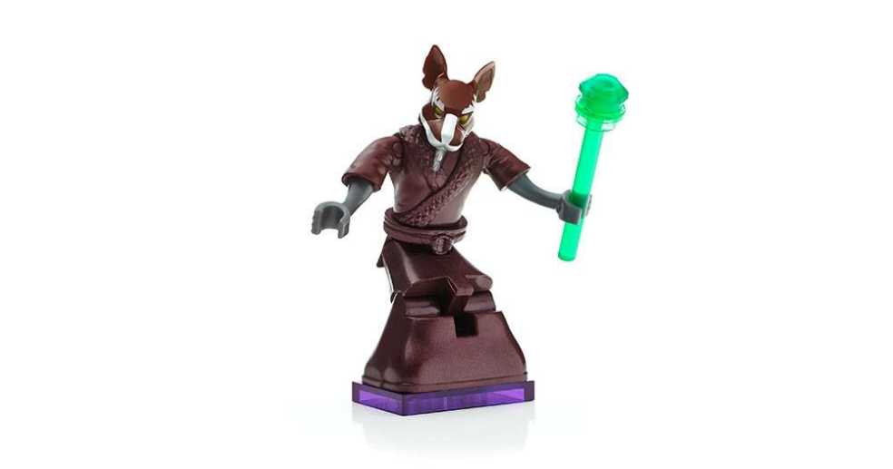 TMNT: Mega Construx Teenage Mutant Ninja Turtles Blind Bag Series 2 - Splinter (Loose) - Mega Construx (Teenage Mutant Ninja Turtles) action figure collectible - Main Image 2