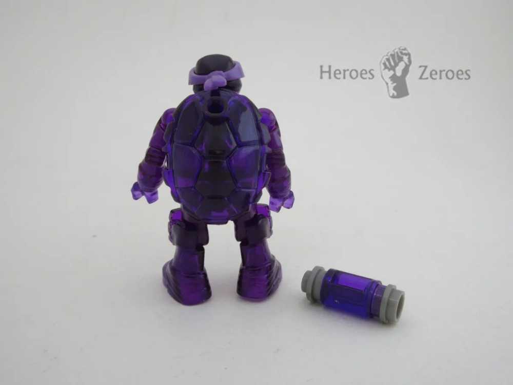 TMNT: Mega Construx Teenage Mutant Ninja Turtles Blind Bag Series 4 - Black Donatello (Loose) - Mega Construx (Teenage Mutant Ninja Turtles) action figure collectible - Main Image 2