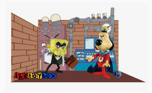 Underdog & Simon Bar Sinister - Mezco Toyz (Underdog) action figure collectible [Barcode 696198240108] - Main Image 2