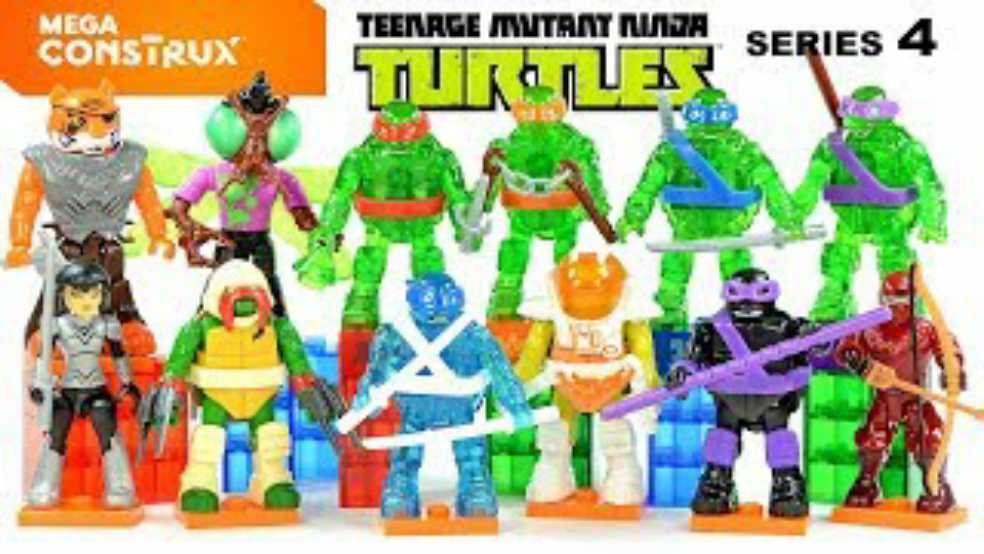 TMNT: Mega Construx Teenage Mutant Ninja Turtles Blind Bag Series 4 - Tiger Claw (Loose) - Mega Construx (Teenage Mutant Ninja Turtles) action figure collectible - Main Image 2