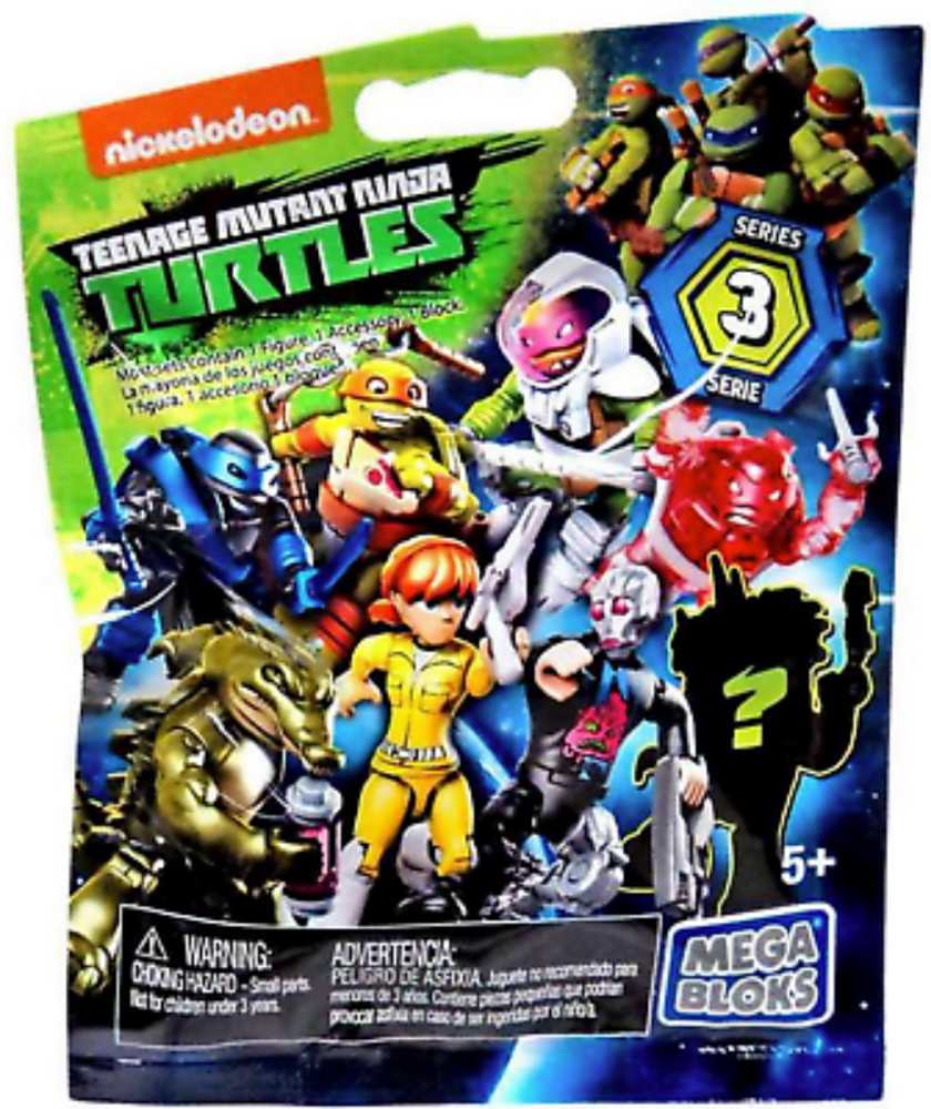 TMNT: Mega Construx Teenage Mutant Ninja Turtles Blind Bag Series 3 - Krang Droid (Loose) - Mega Construx (Teenage Mutant Ninja Turtles) action figure collectible - Main Image 2