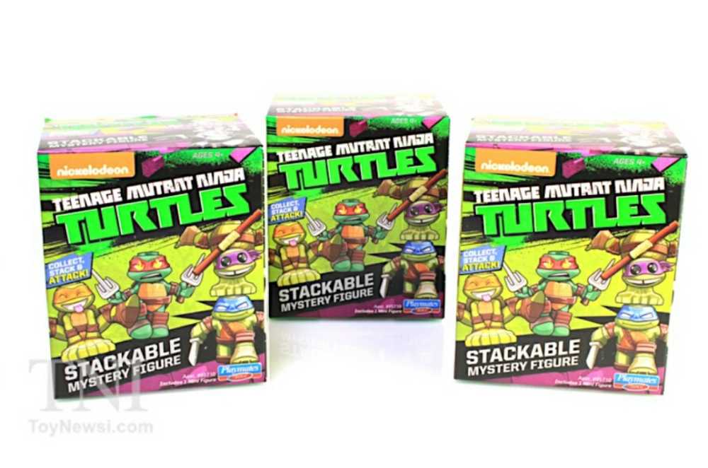 TMNT: Nickelodeon Teenage Mutant Ninja Turtles Blind Bag Stackables - Rocksteady  action figure collectible - Main Image 4