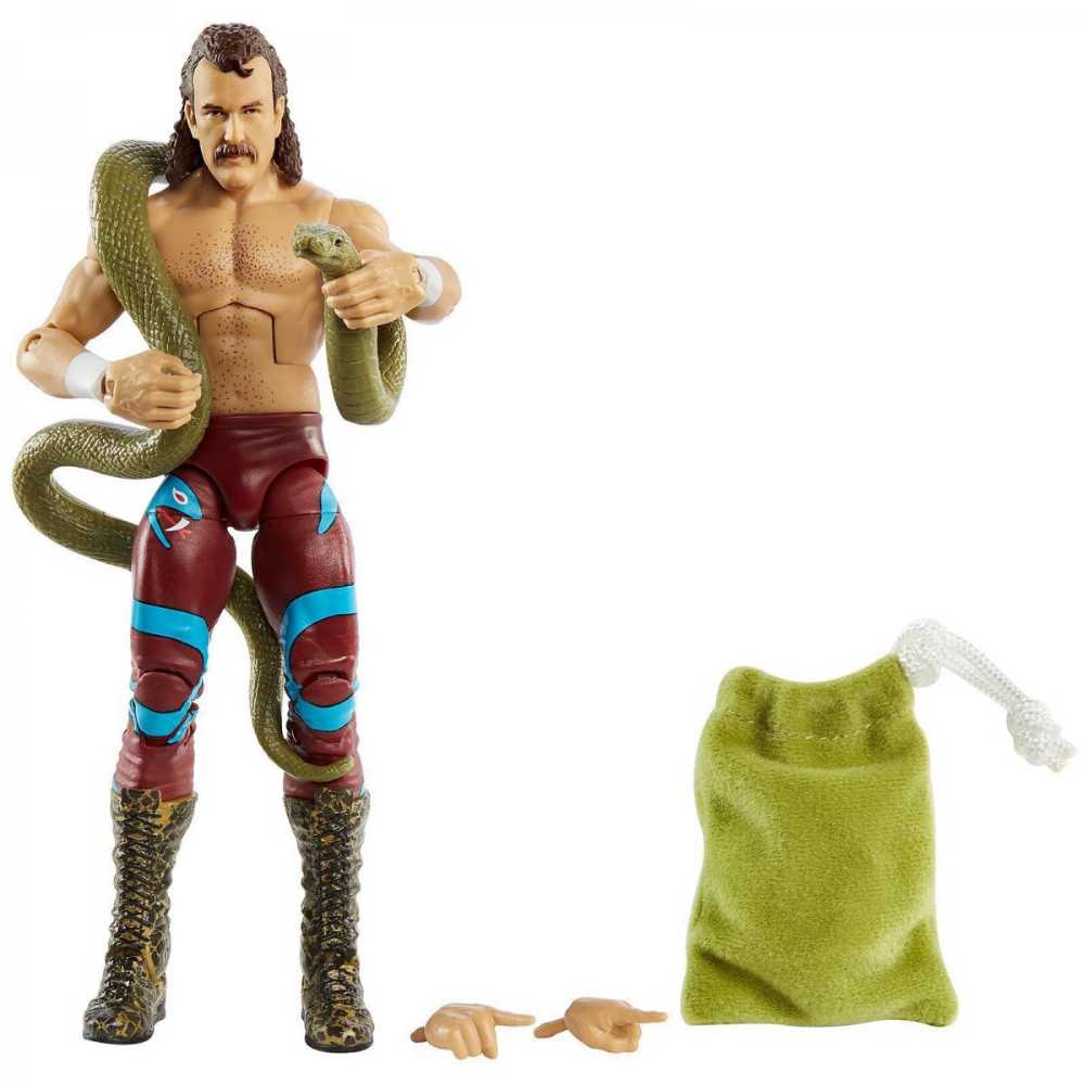 Jake "The Snake” Roberts - Mattel / WWE (Elite - Legends Series 8) action figure collectible - Main Image 2