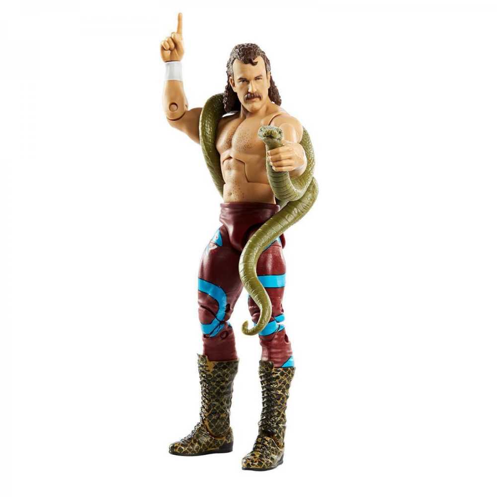 Jake "The Snake” Roberts - Mattel / WWE (Elite - Legends Series 8) action figure collectible - Main Image 3