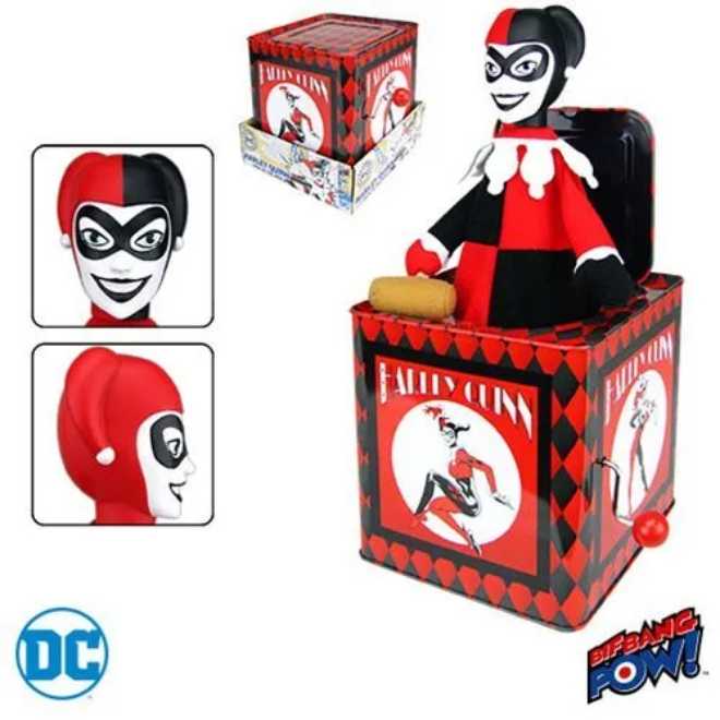 Bif Bang Pow! Harley Quinn Jack In The Box  action figure collectible - Main Image 2